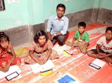 Uplifting the Underprivileged Students of Rural India Through Tech Based English Activity Classes. The Tehatta2 Model.