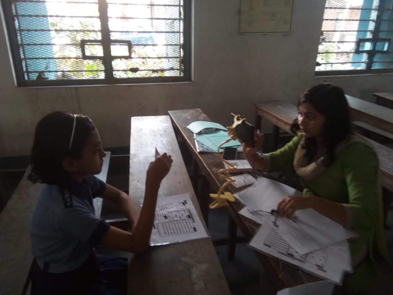 Project Learn To Read by Krishworks Technology and Indusnet Foundation in Collaboration with Karimpur Girls High School